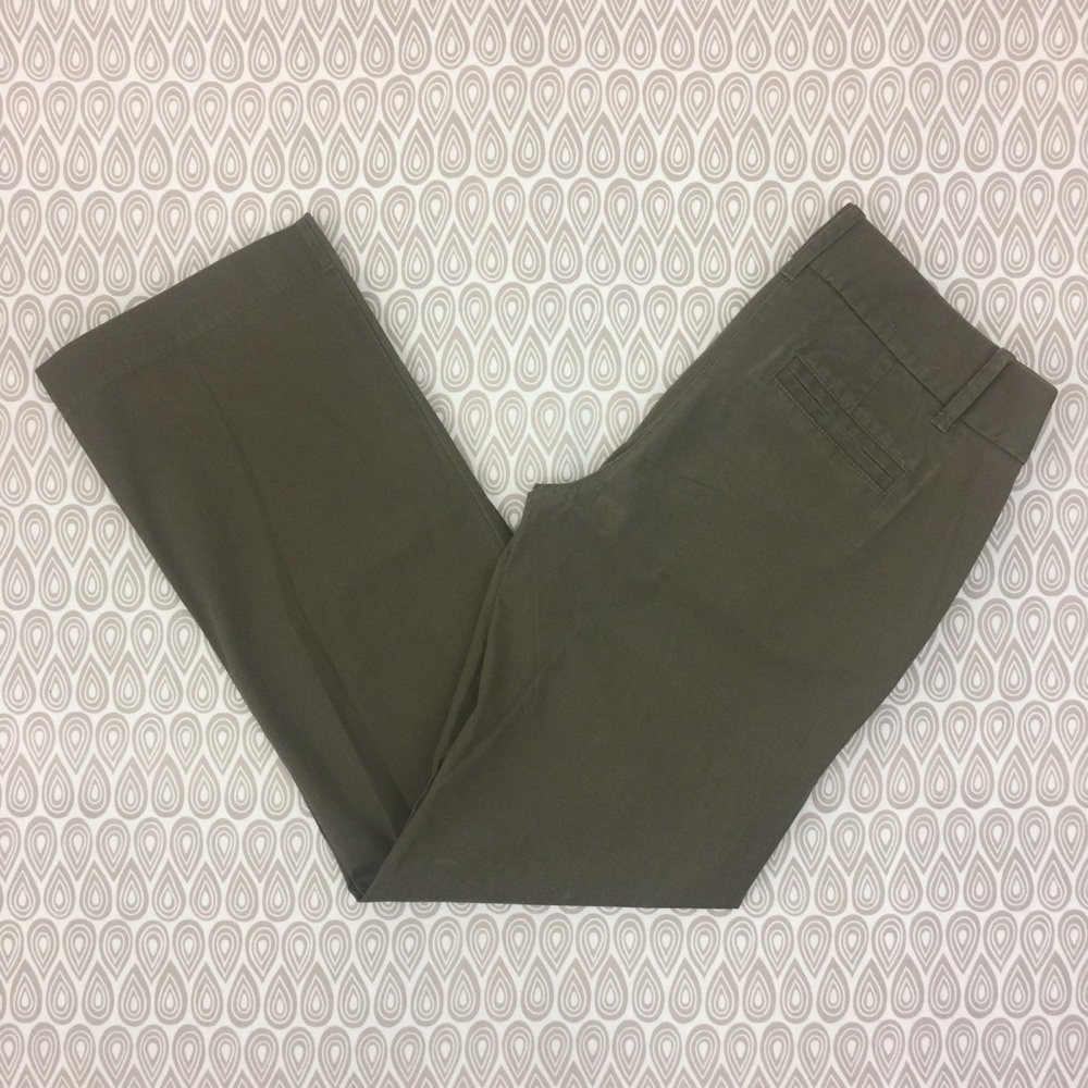 J.CREW City Fit Women's Brown Pants Size 2S P191